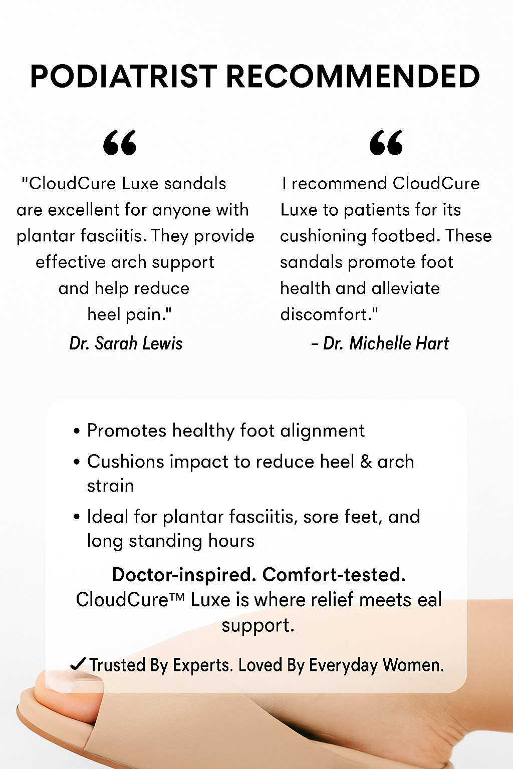 CloudCure™ Max Comfort Slides