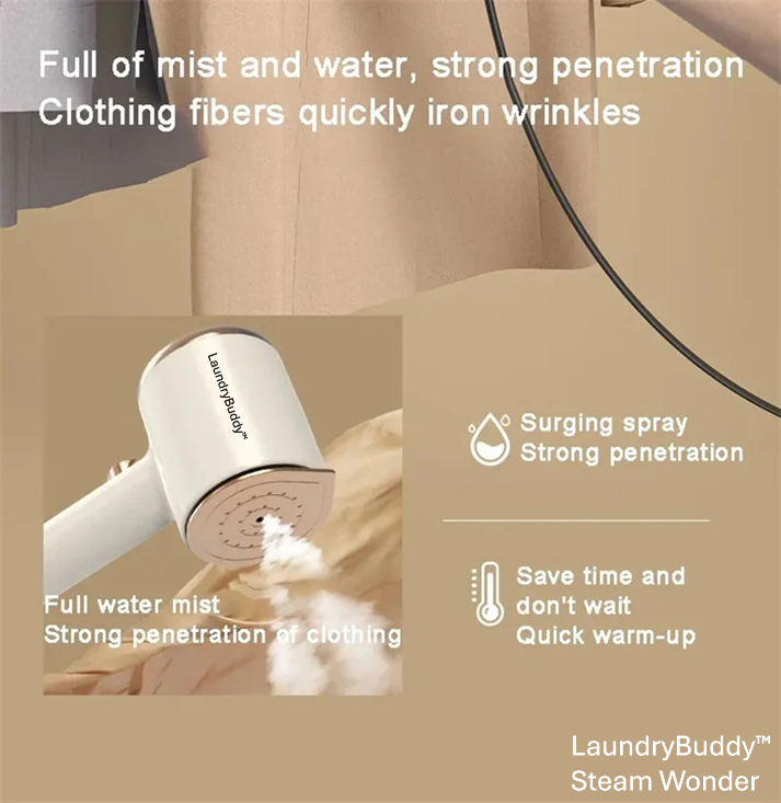 LaundryBuddy™ Steam Wonder