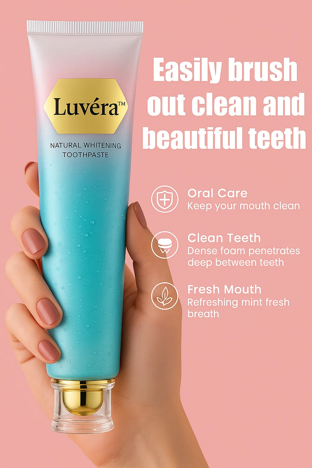 Luvéra™ Natural Whitening Toothpaste