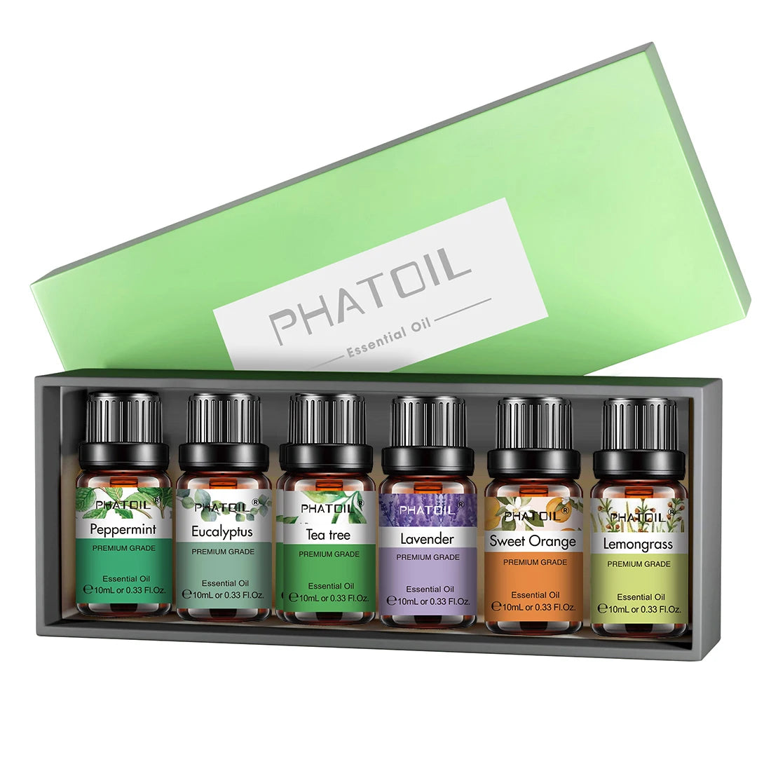 PHATOIL Aroma Gift Set: 6 Essential Oils