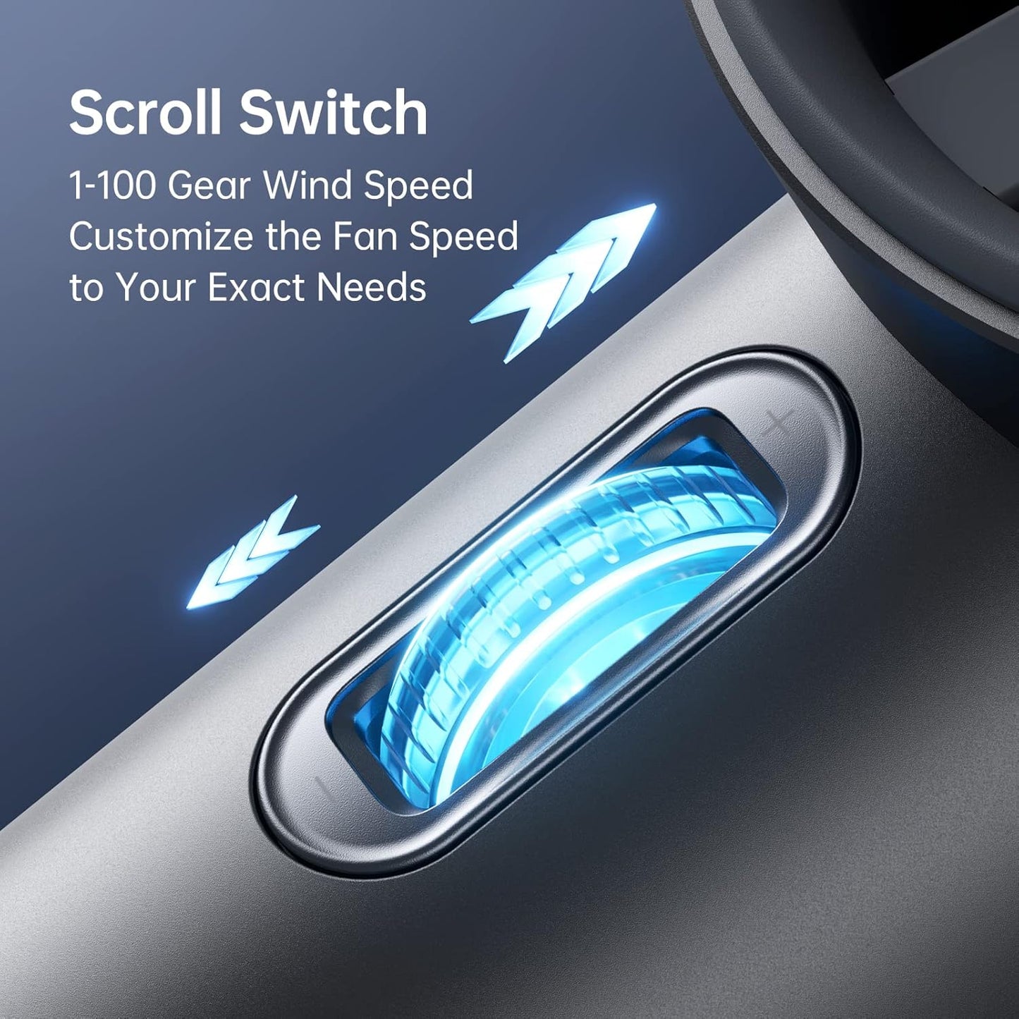 BreezeBolt™ Turbo Handheld Fan