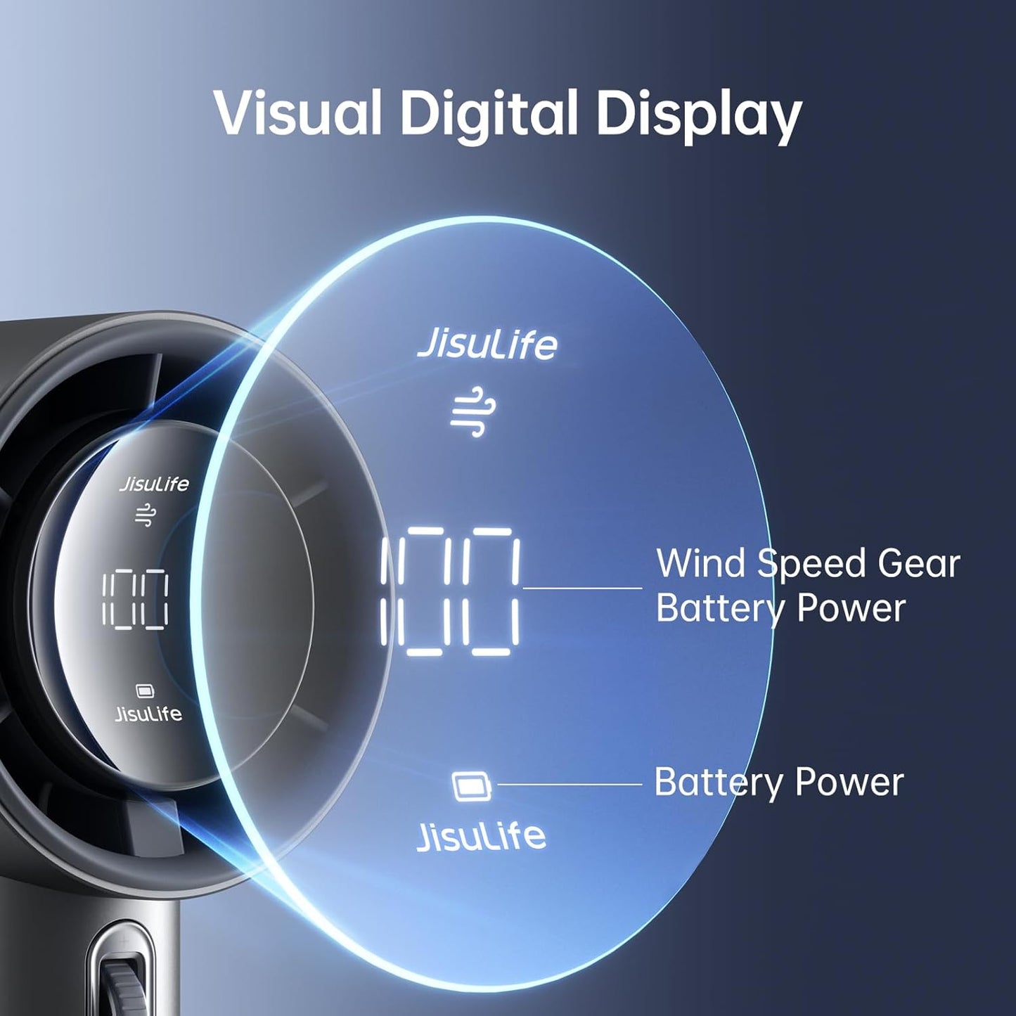 BreezeBolt™ Turbo Handheld Fan