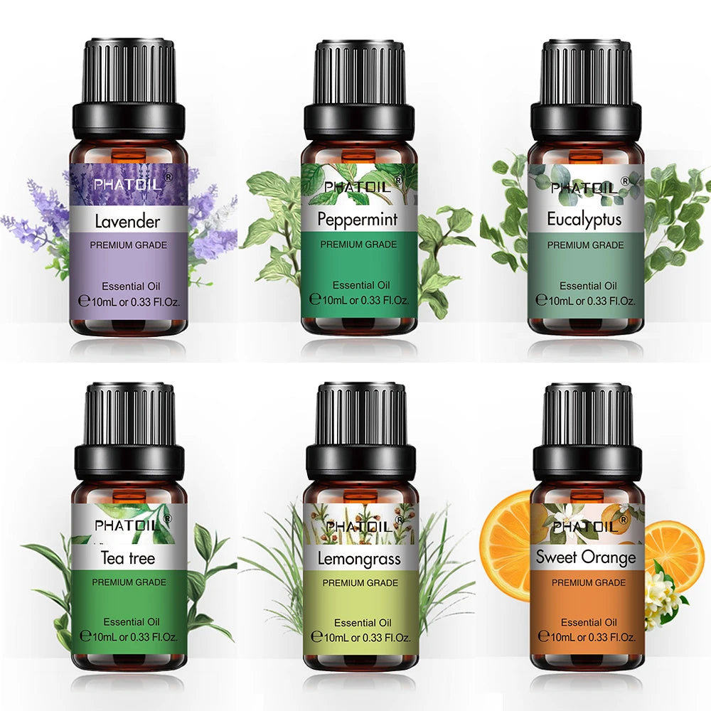 PHATOIL Aroma Gift Set: 6 Essential Oils